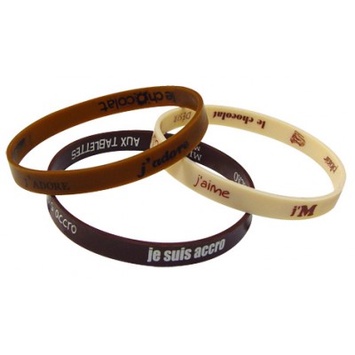 Set bracelets 3 chocolats