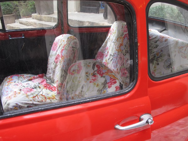 MerciInterieurs la fiat 500 de Merci aux couleurs d'Epice