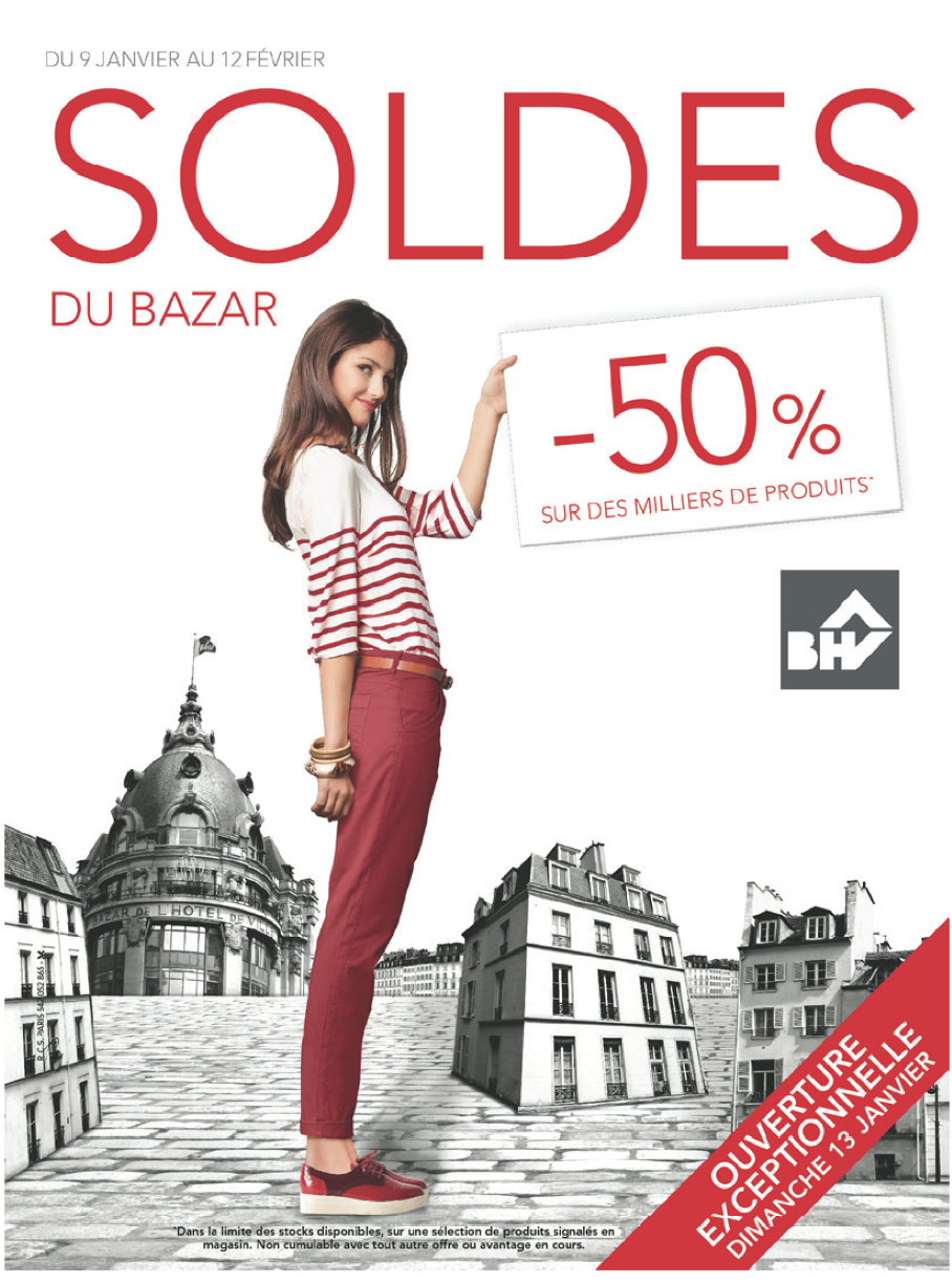 soldes au BHV soldes au BHV
