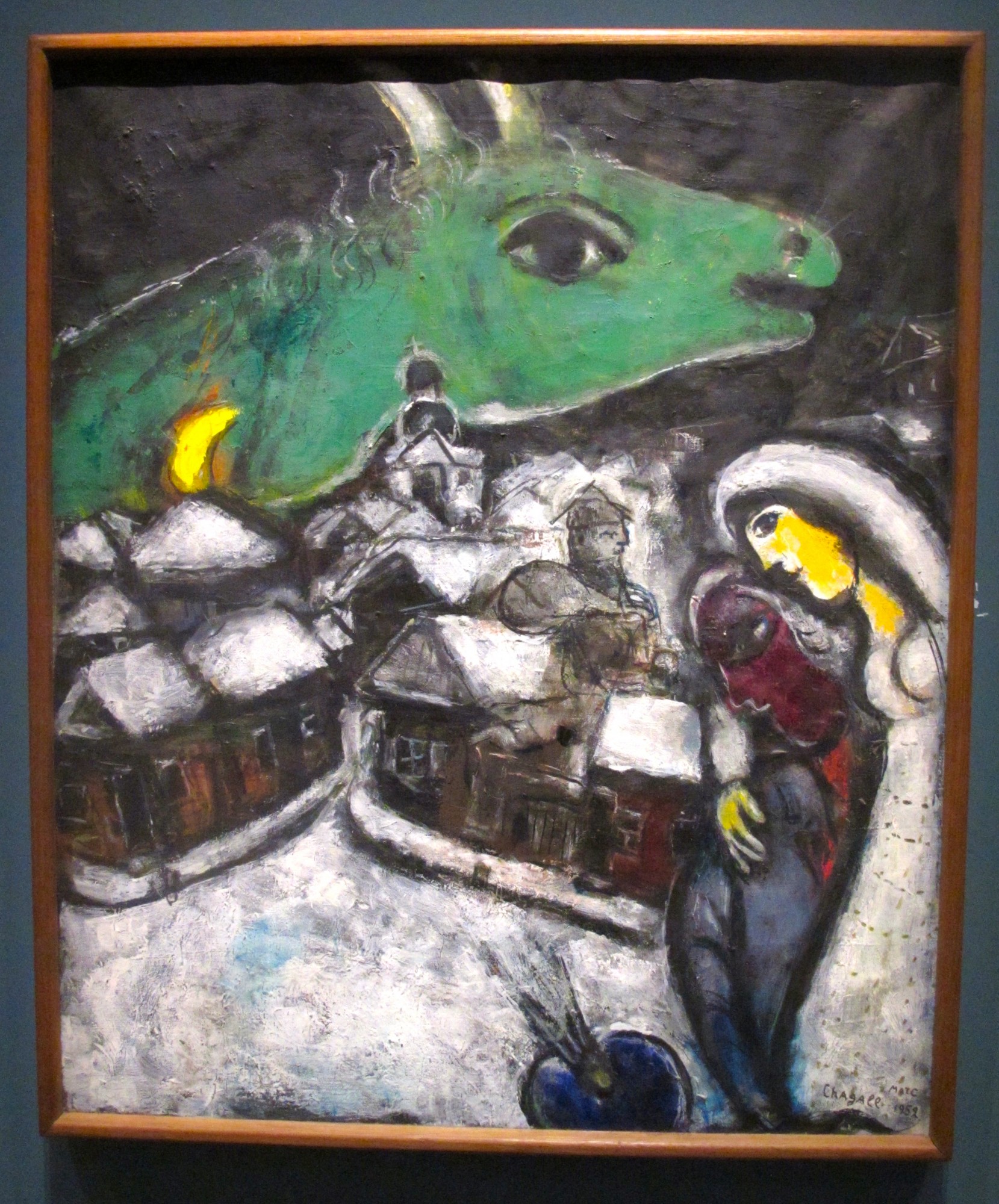 la nuit verte - Chagall