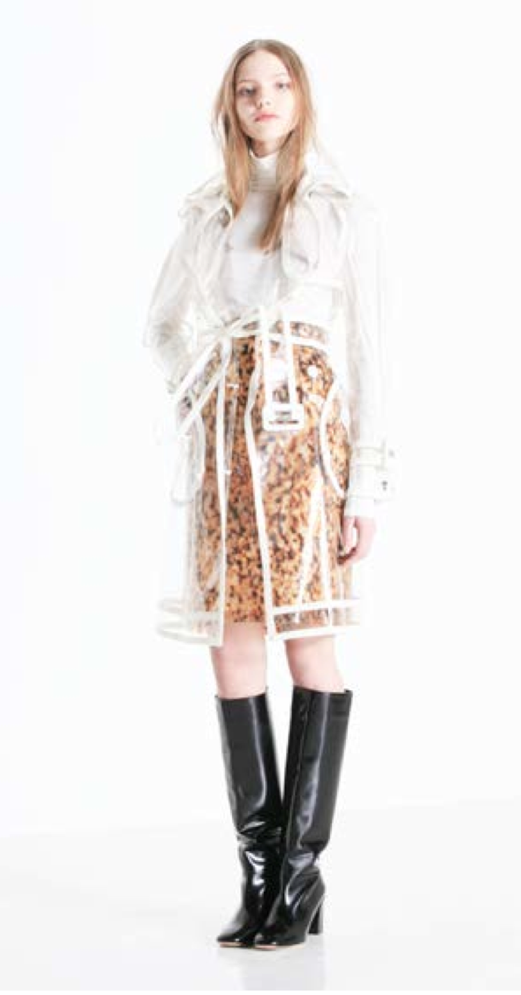 trench translucide Wanda Nylon