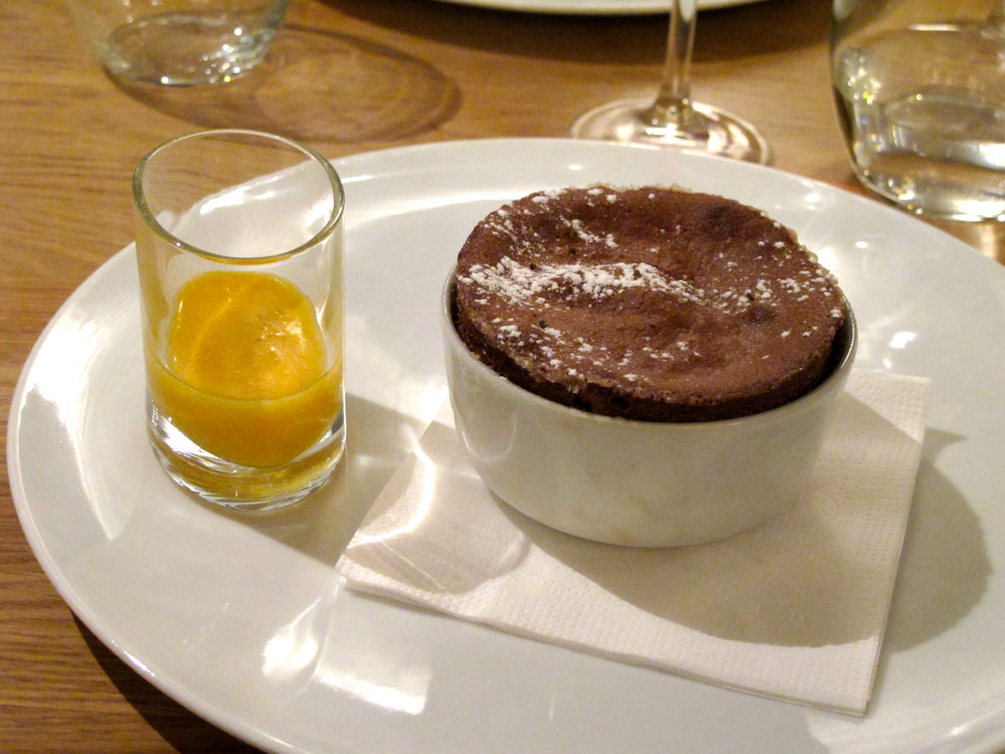 soufflé chocolat Atelier Rodier