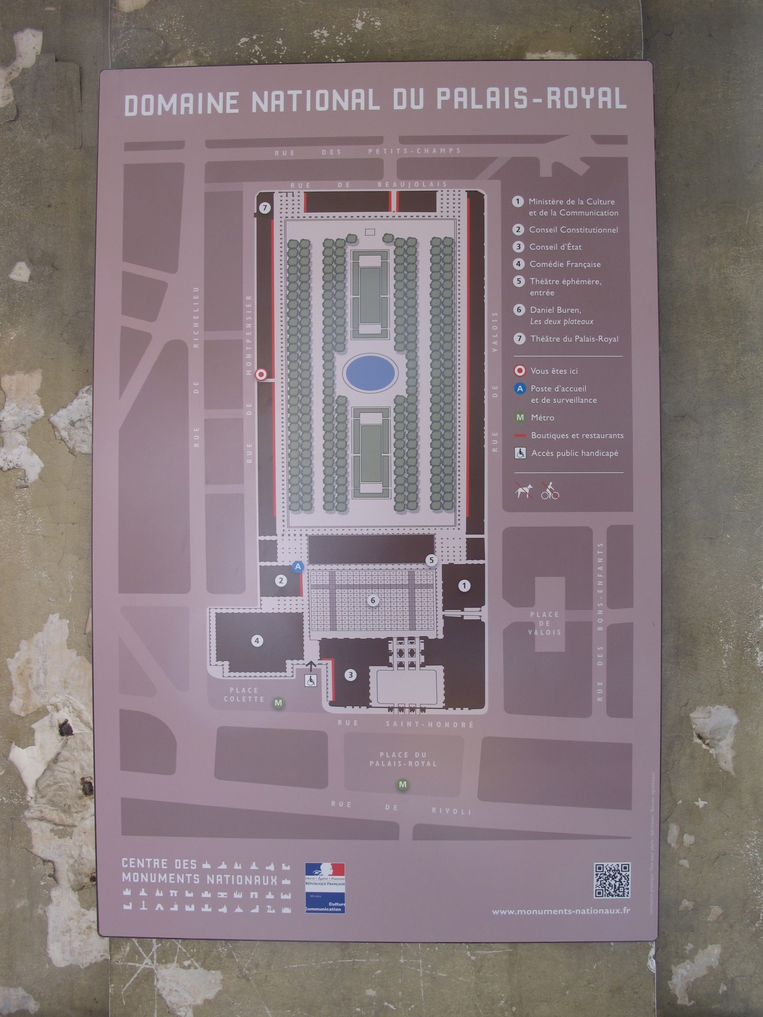 plan Palais Royal