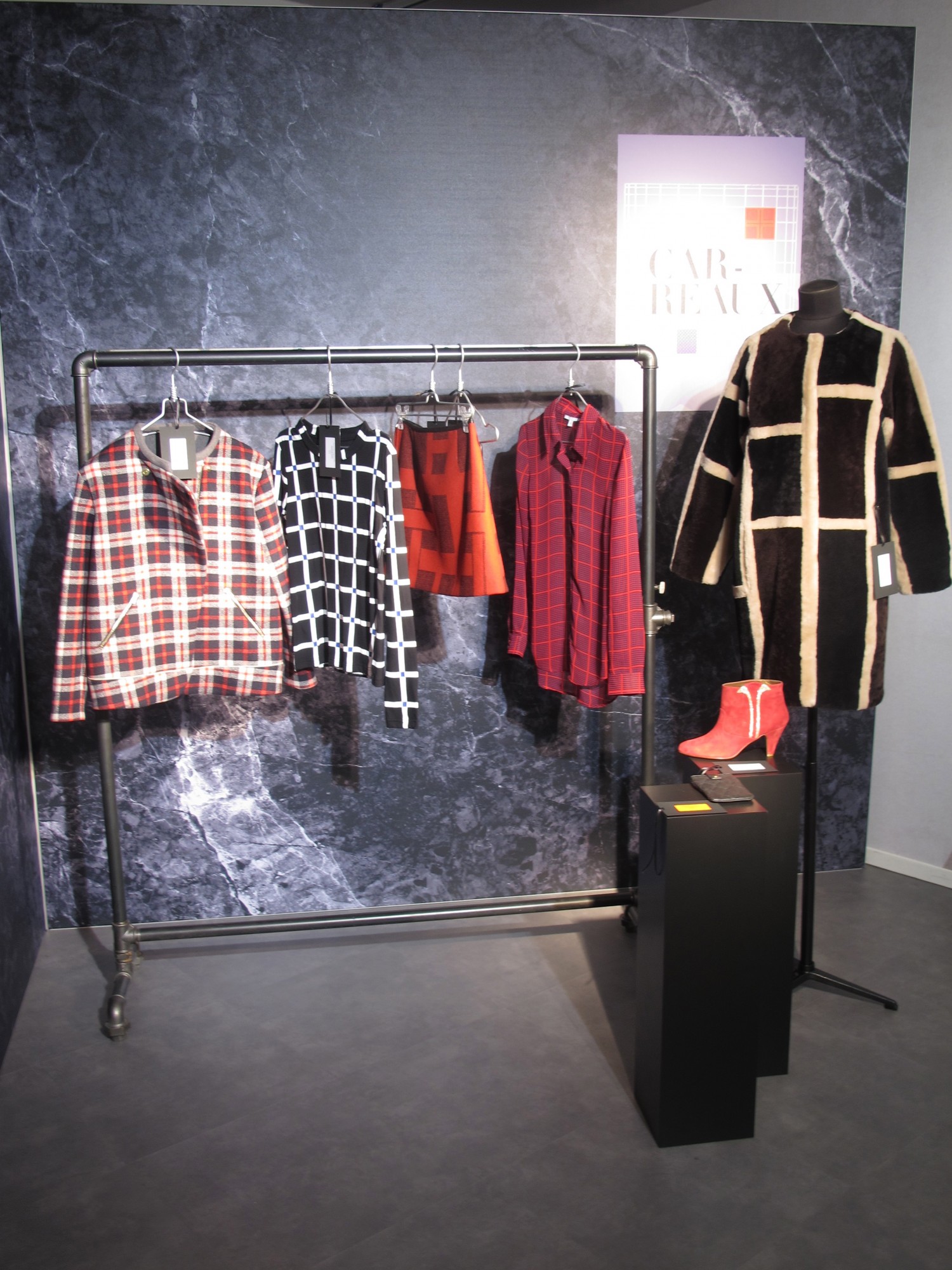Galeries Lafayette AW2013 carreaux