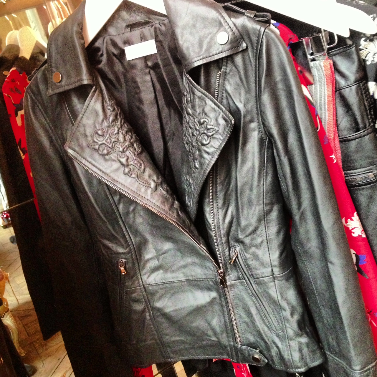 blouson cuir Zalando collection