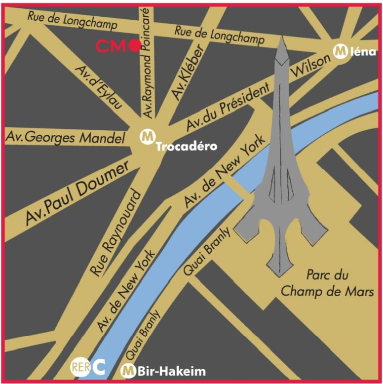 plan accès Catherine Max
