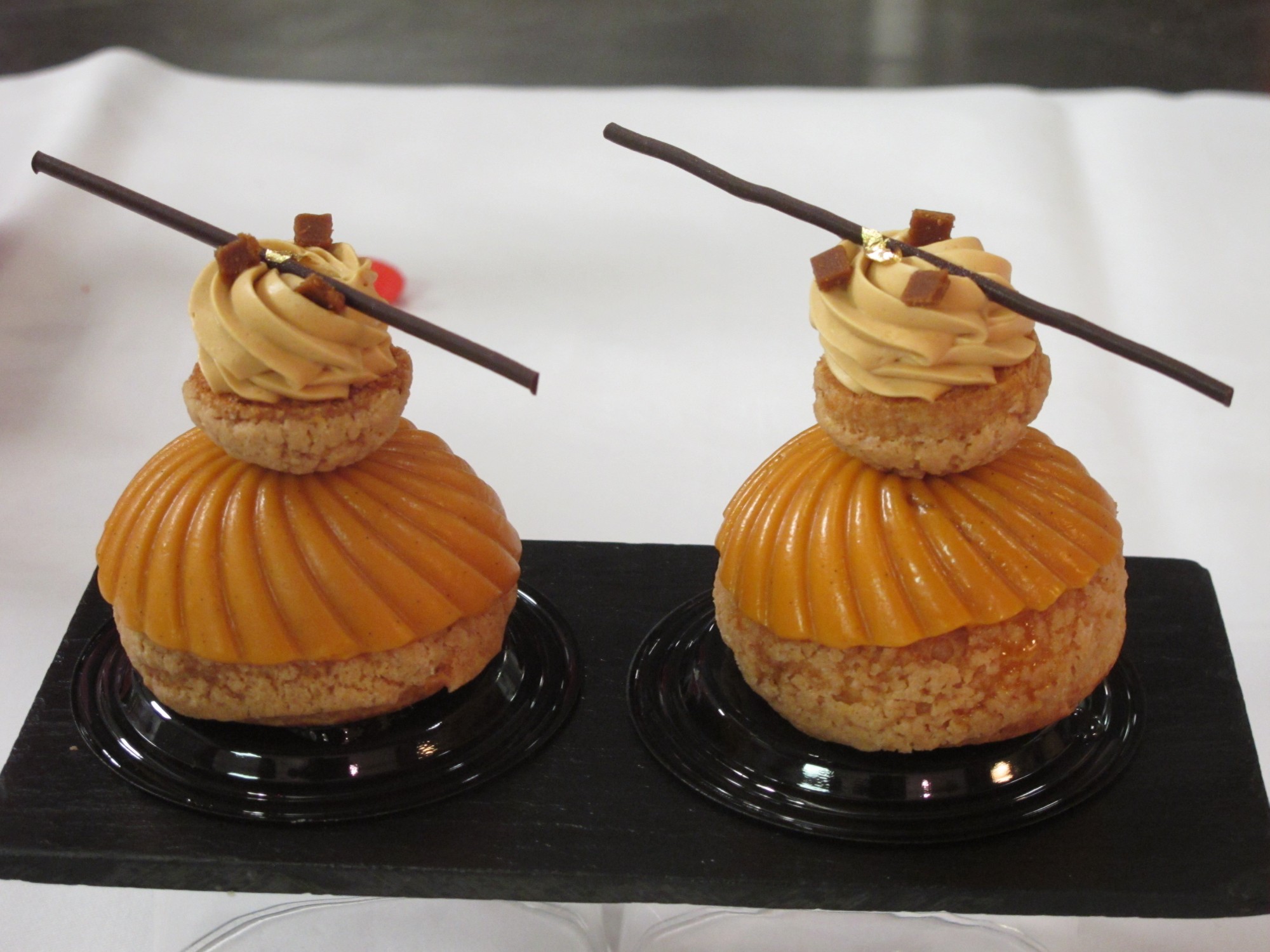 religieuse caramel au beurre salé