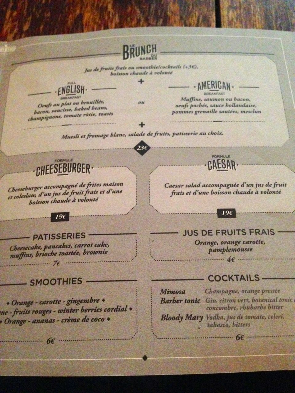 BarberShopMenuBrunch
