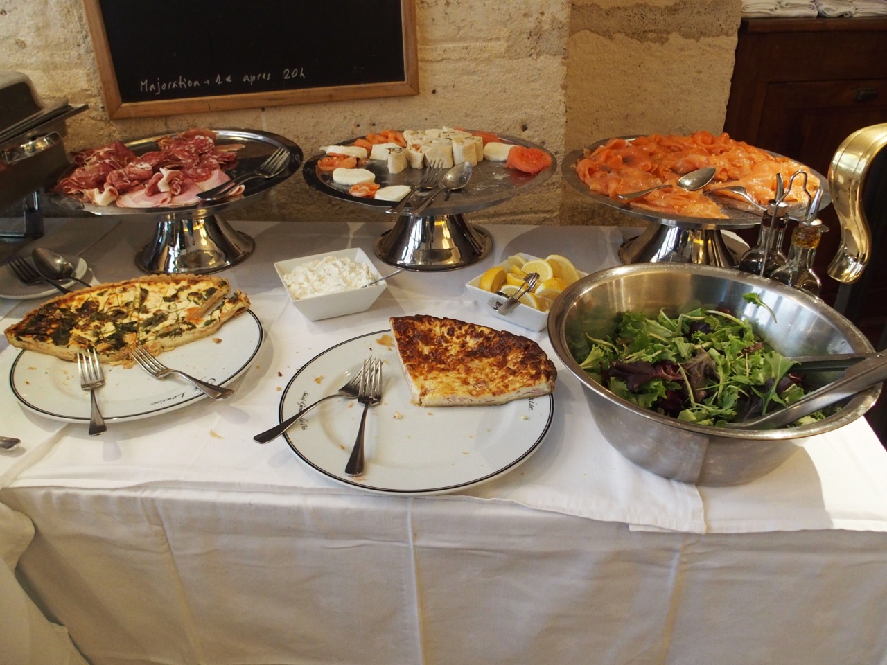 Brunch buffet café Louise