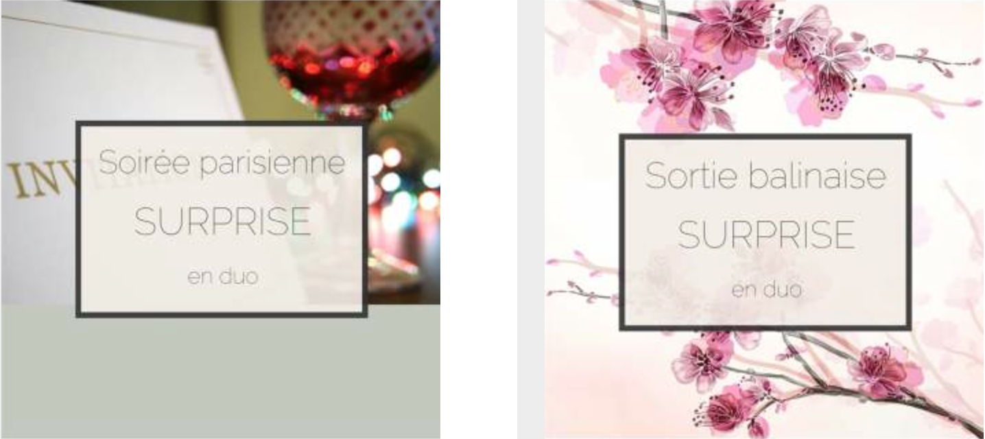 cadeau surprise