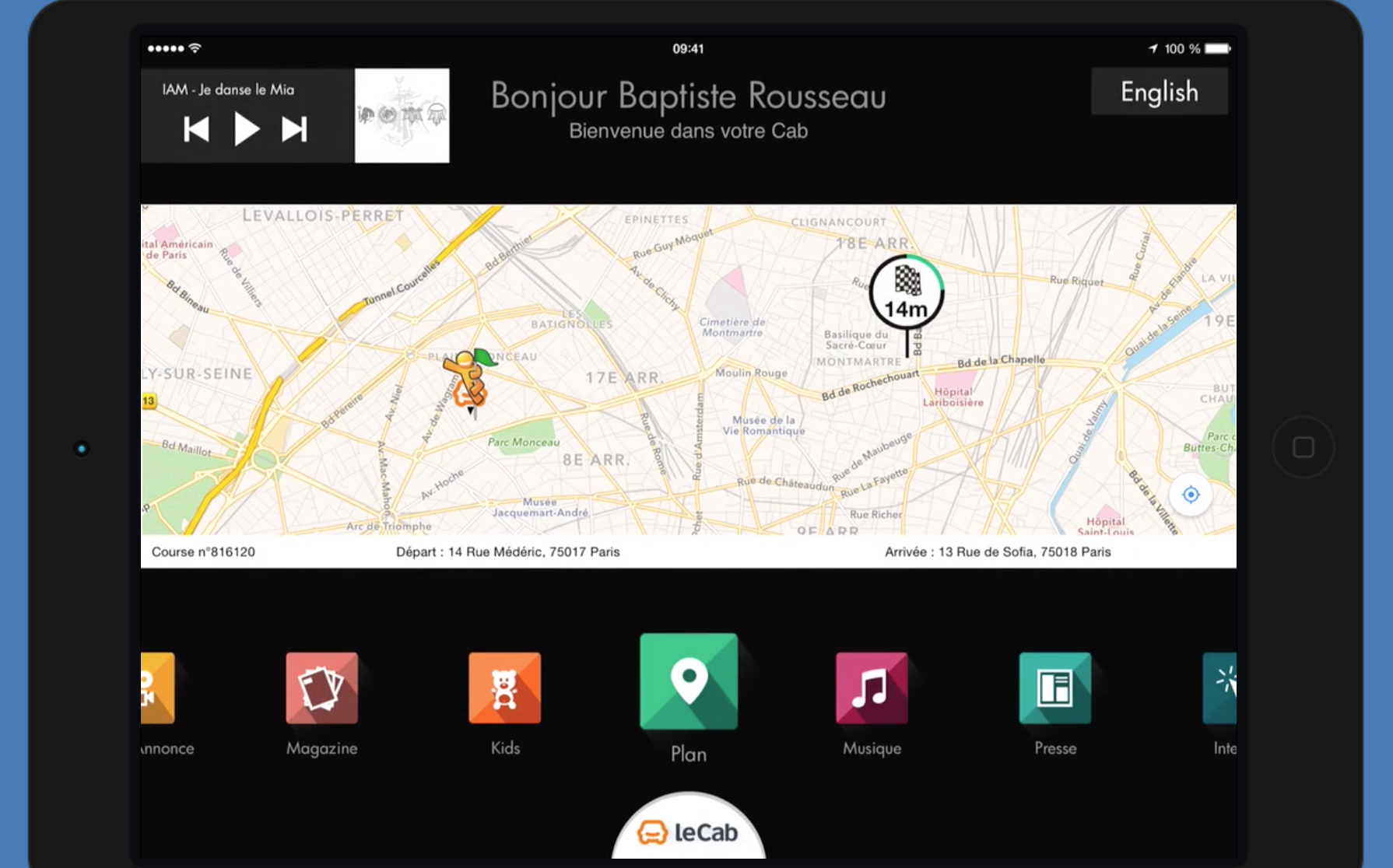 LeCab - le parcours
