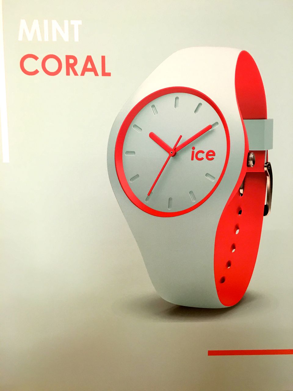 Ice Watch duo mint coral