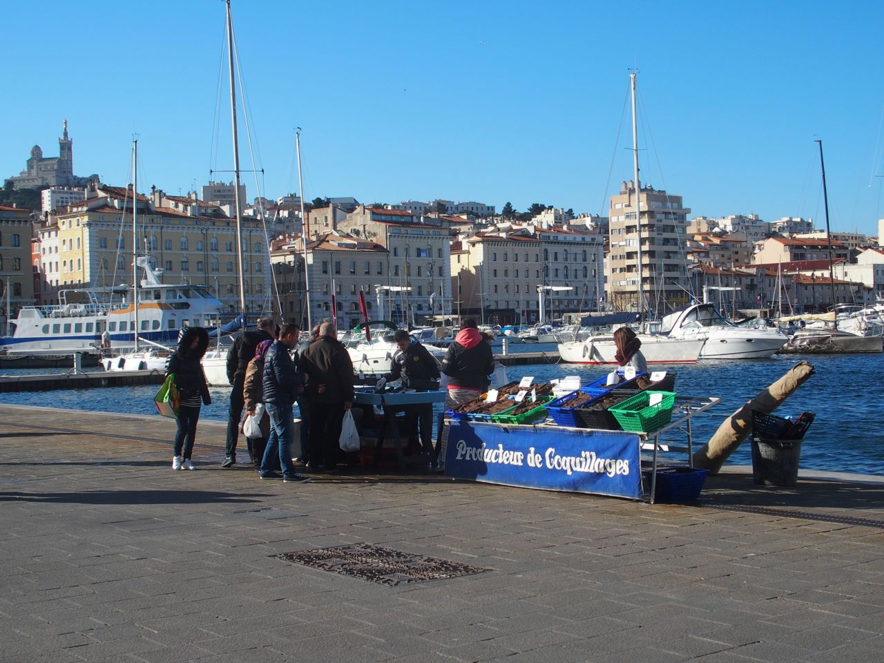 Marseille - le port
