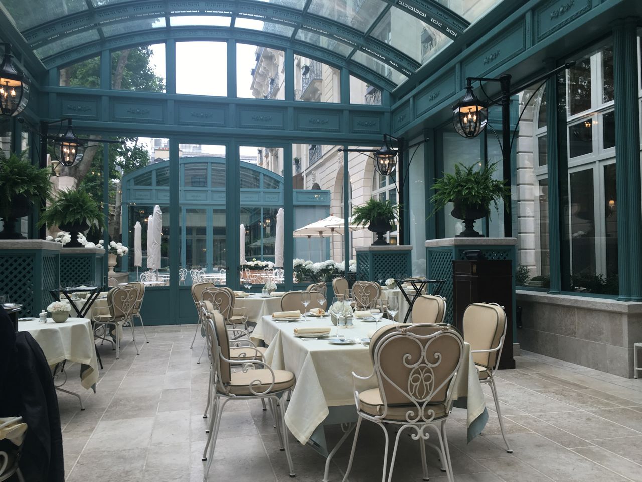 Breakfast at the Ritz