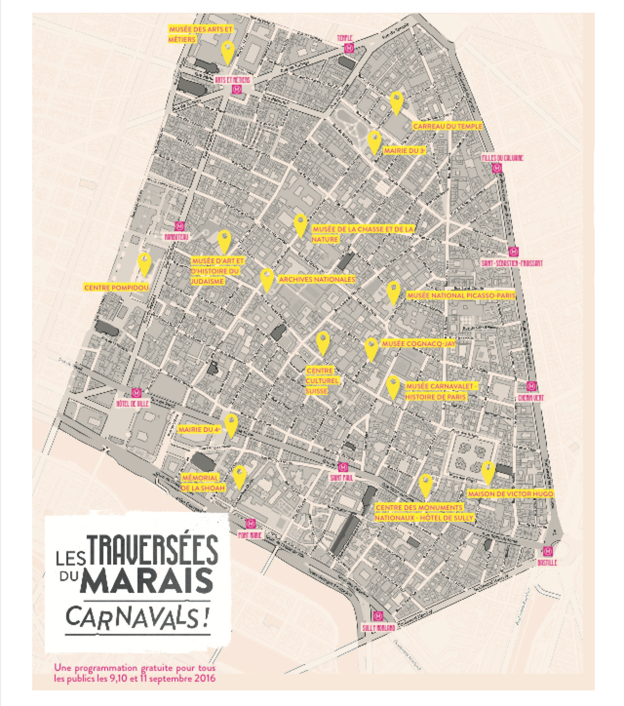 Les traversées du Marais