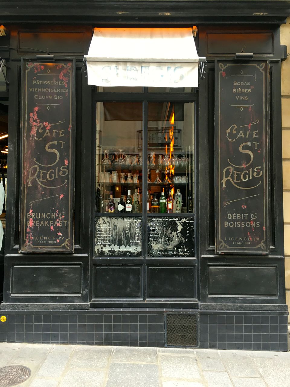 Café Saint Régis - rue Saint Louis en l'Ile