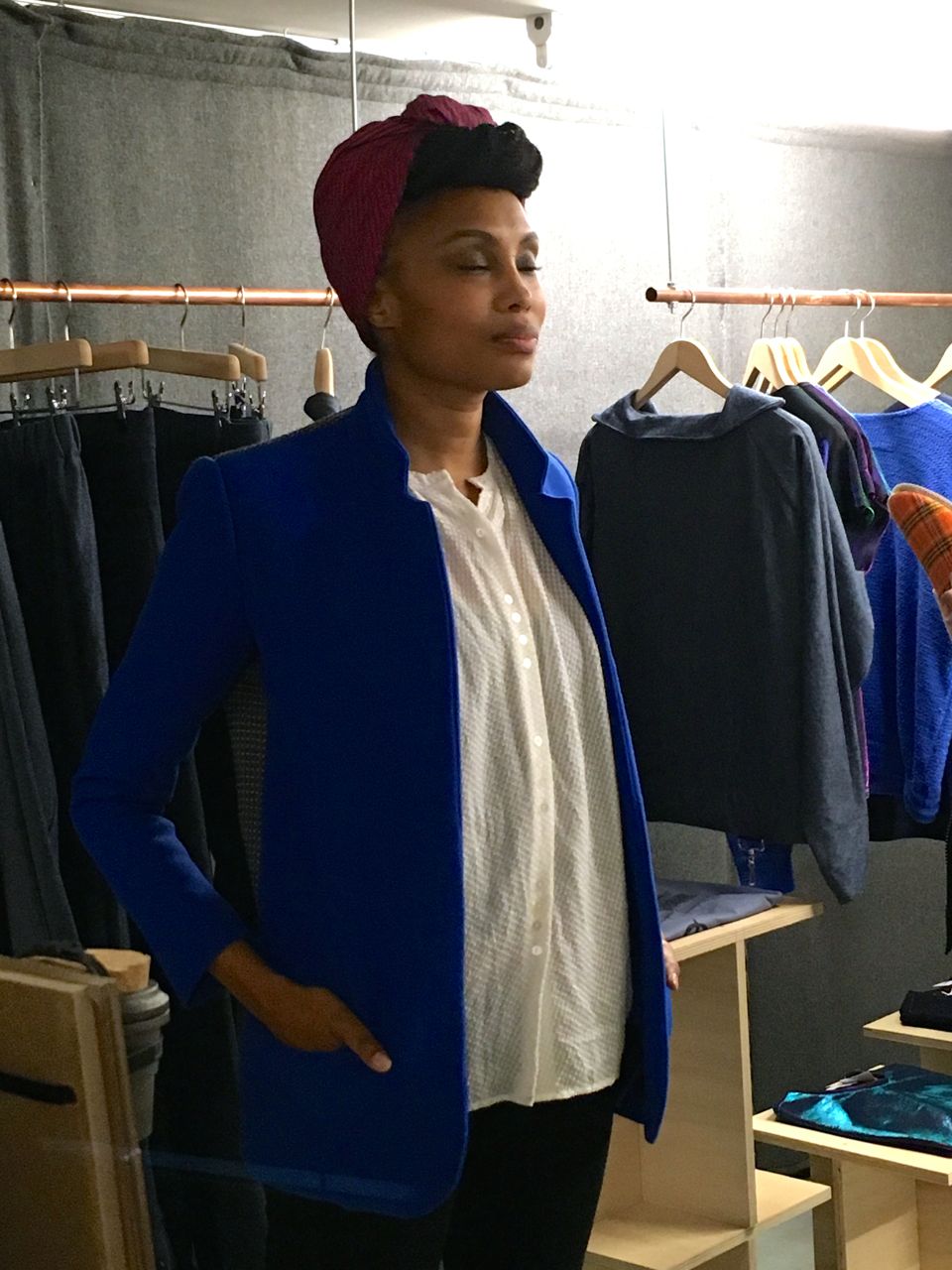 Imany chez Front de Mode