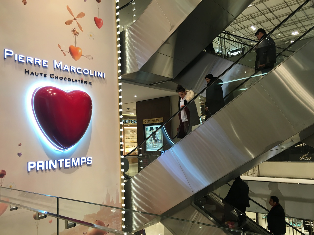 Pierre Marcolini - atrium du Printemps
