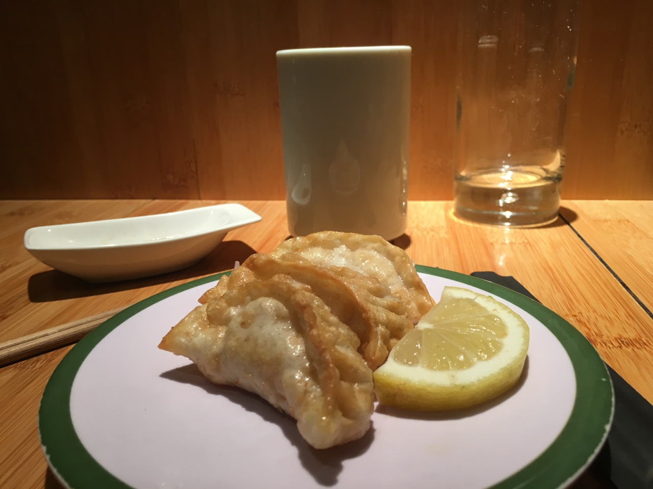 gyosa de crevettes