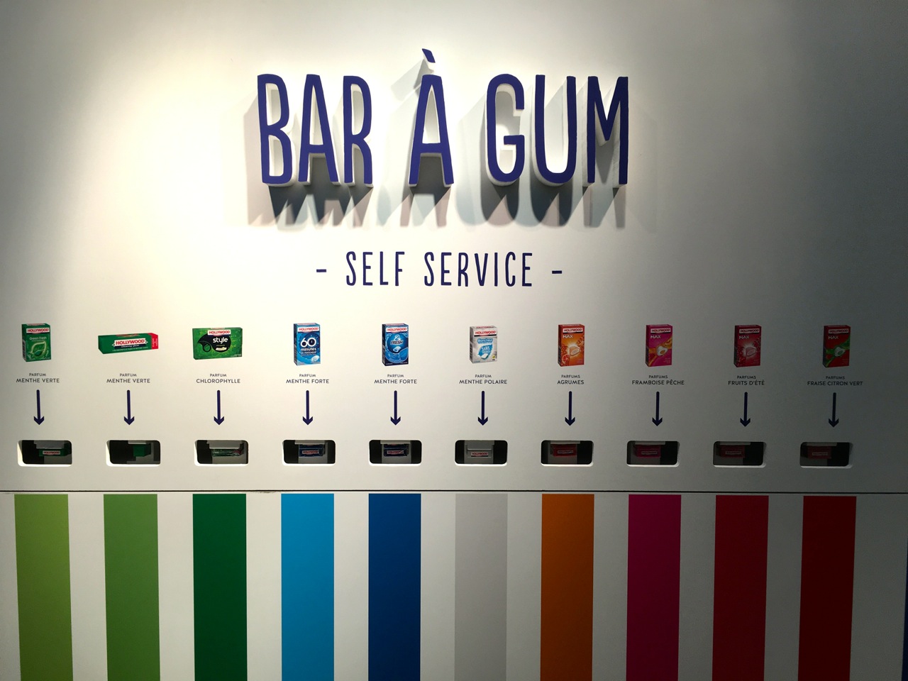 Bar à gum