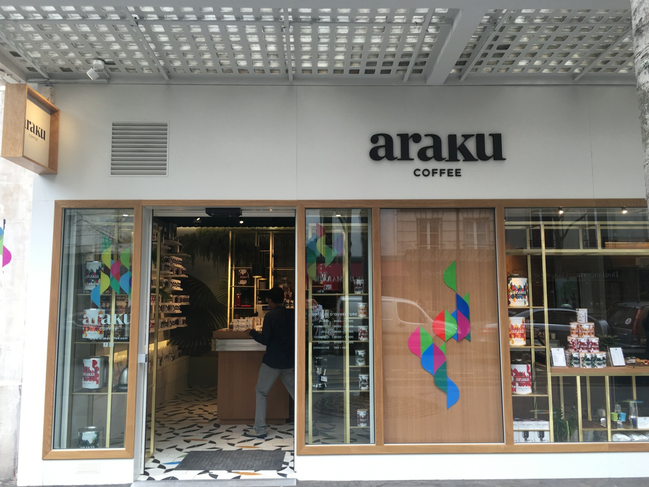 Araku coffee Paris 