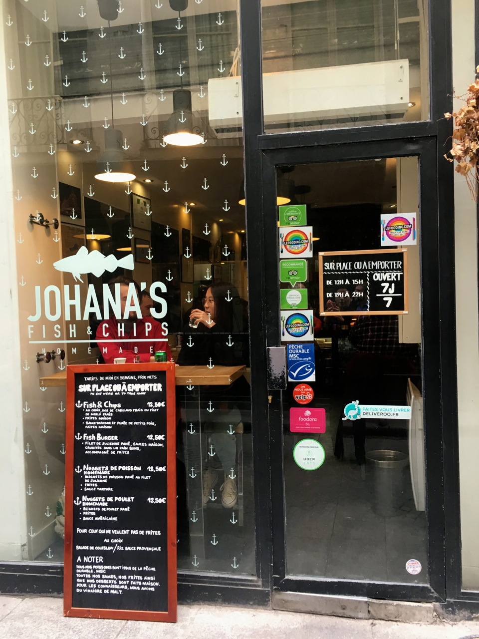 rue Saint-Sauveur - Johana's fish&chips