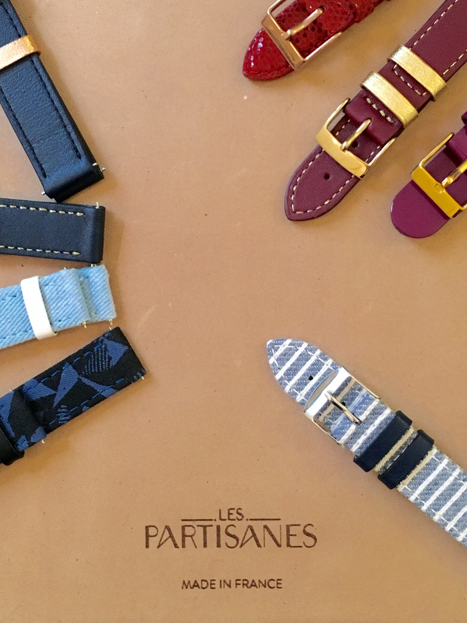 bracelet de montre Les Partisanes - prototypes