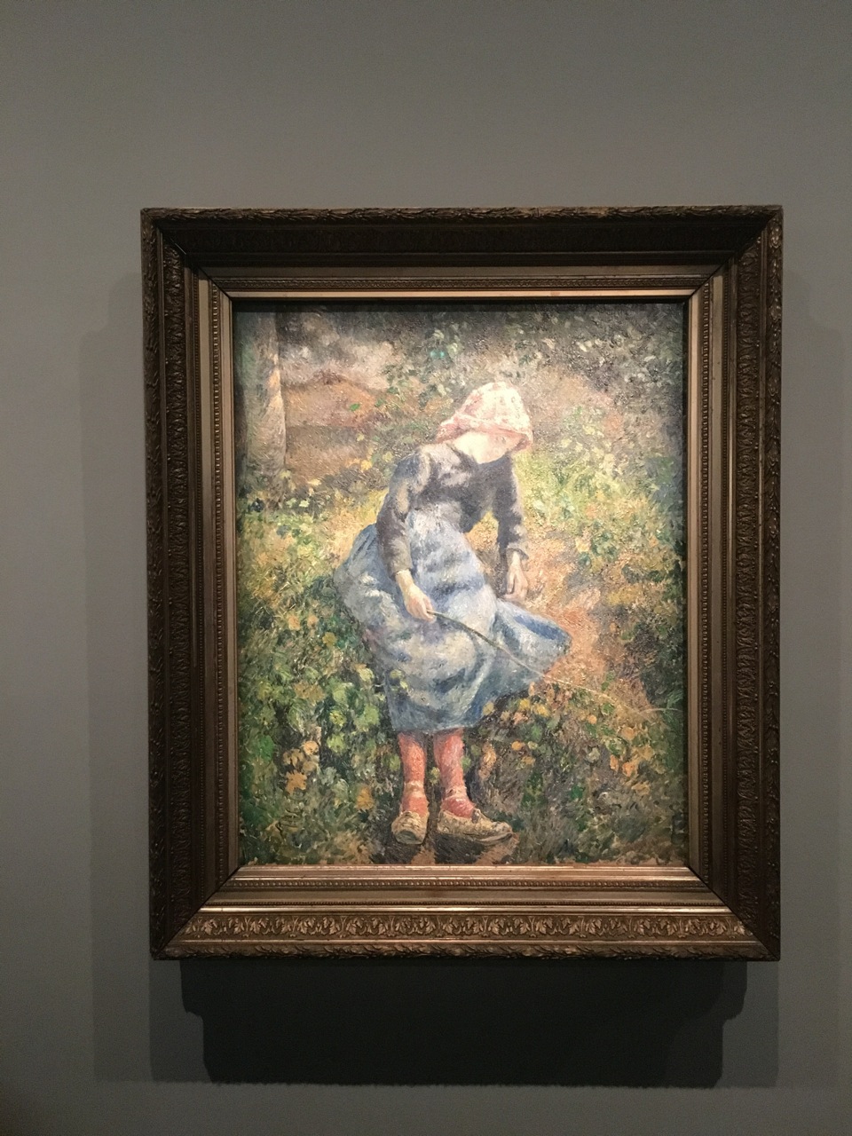 Camille Pissarro - la bergère bretonne