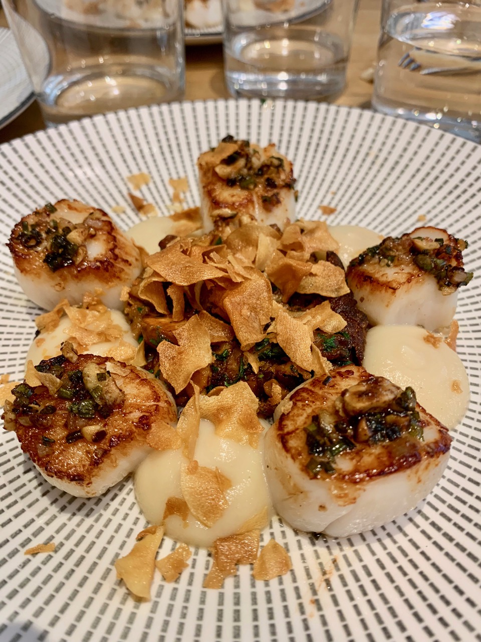 Saint Jacques snackées