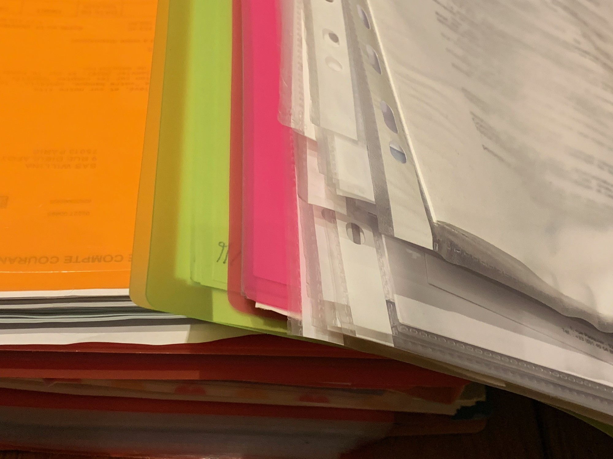 à ranger, scanner, organiser
