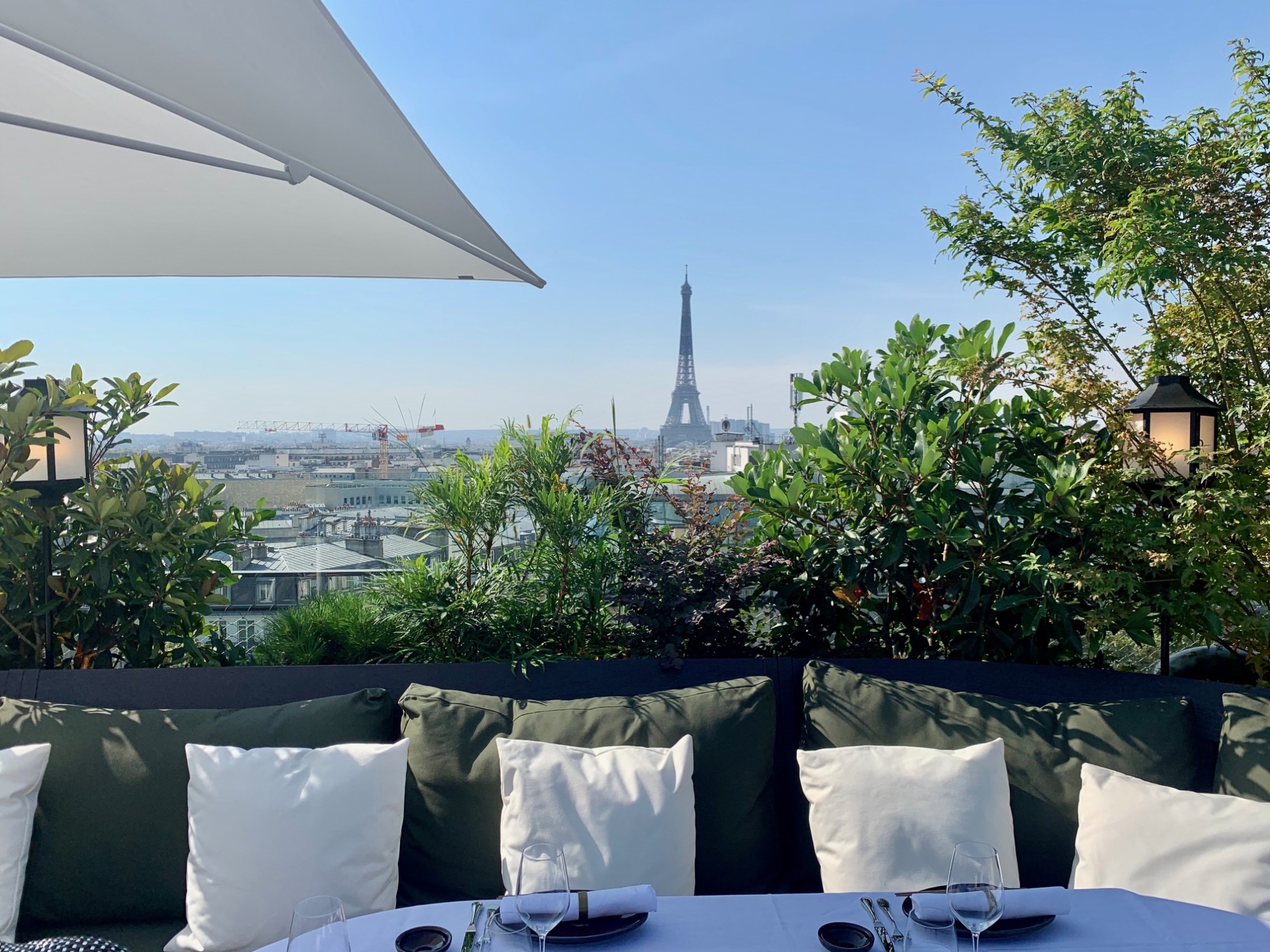 Restaurant MUN Paris - la vue