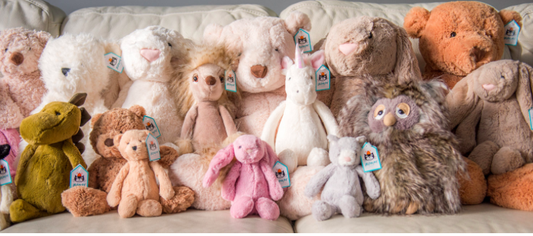 peluches chez Louisette Paris
