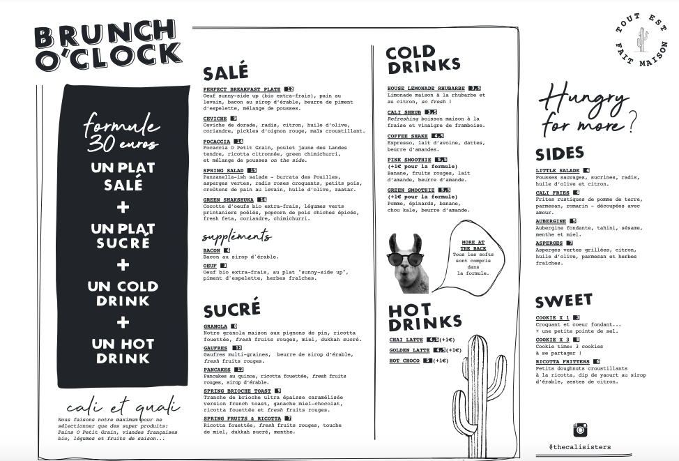 Brunch Cali Uptown