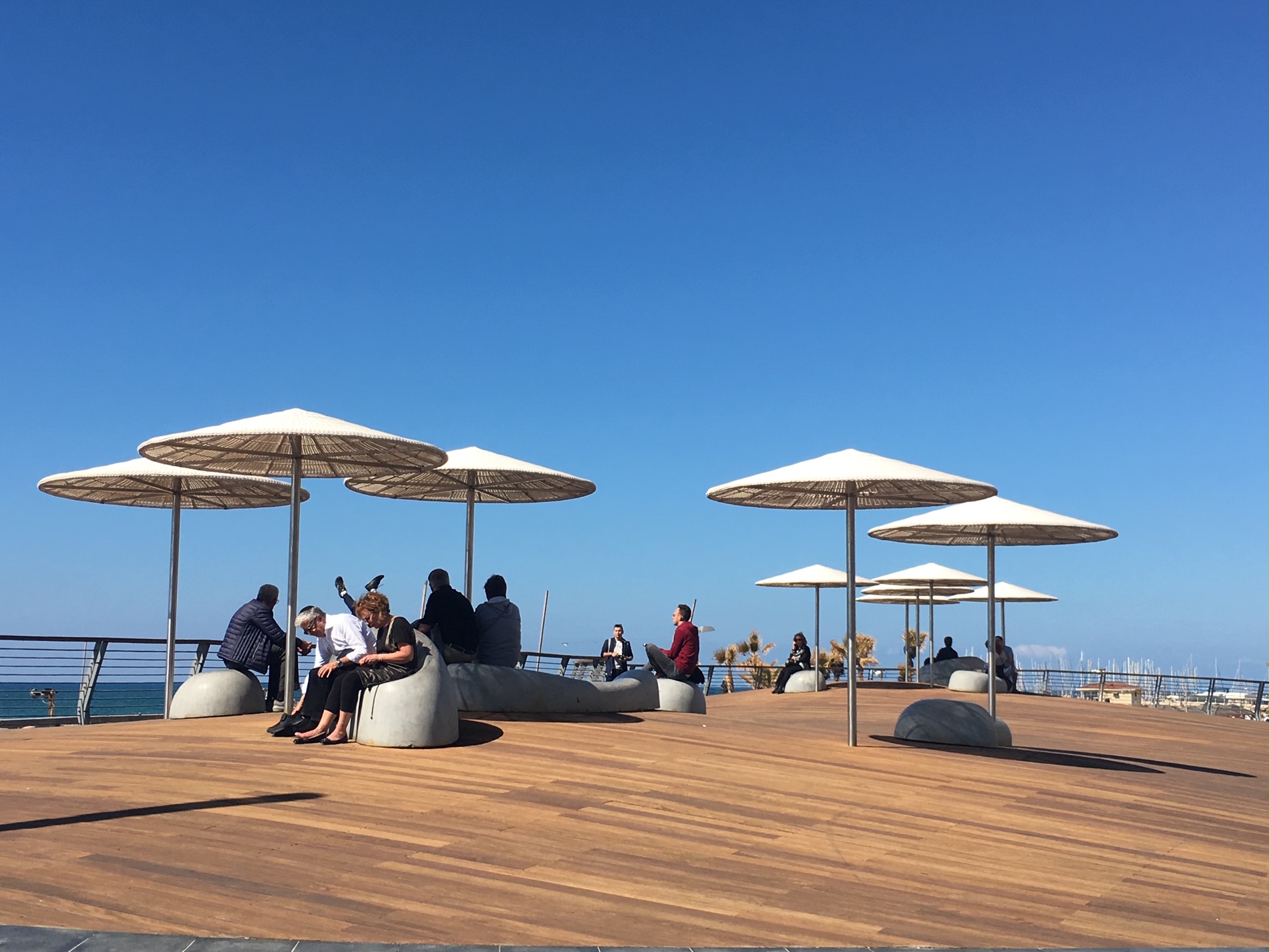 Tel-Aviv - la promenade ( Ha Tayelet)