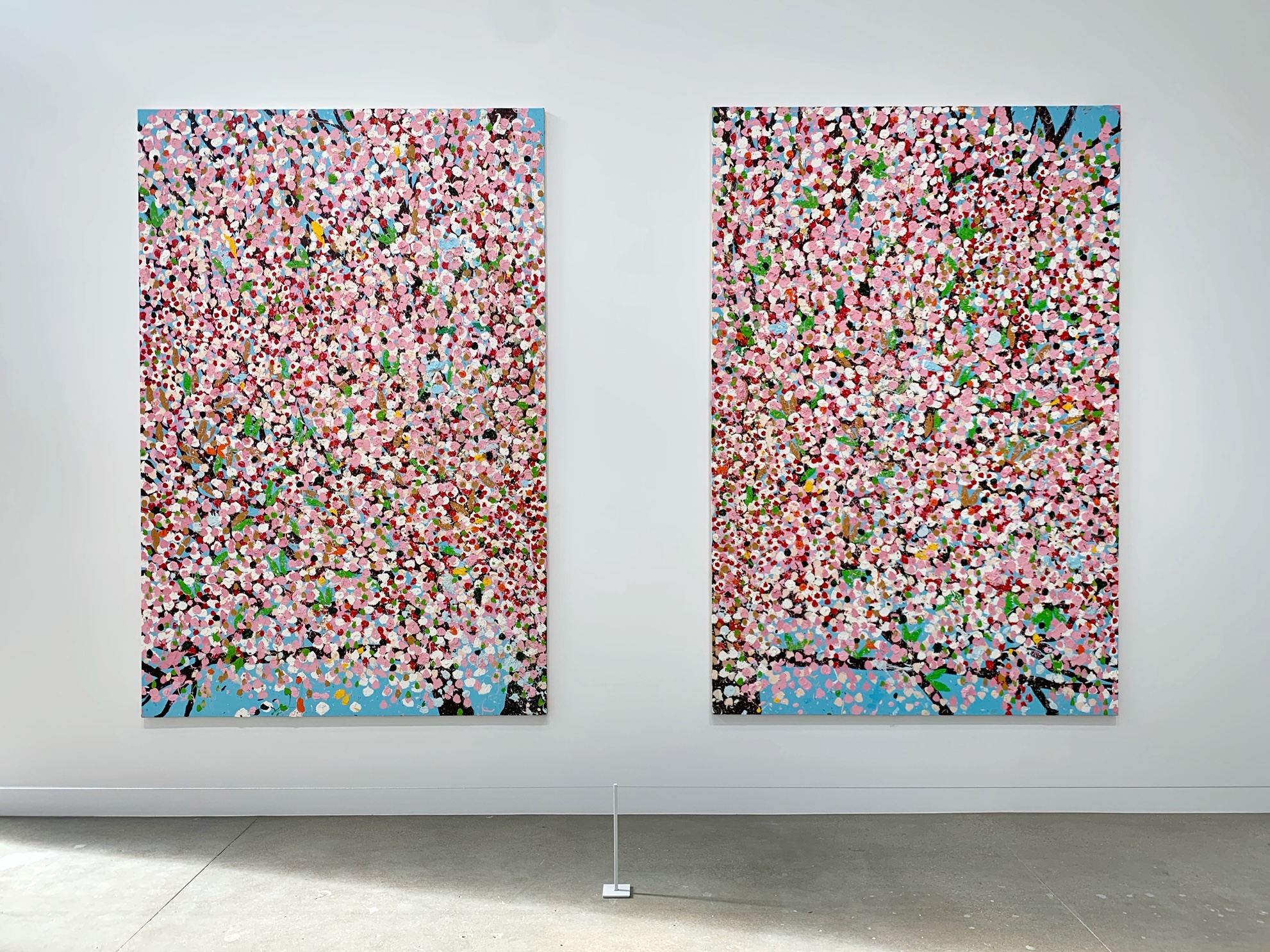 Damien Hirst - cerisiers en fleurs