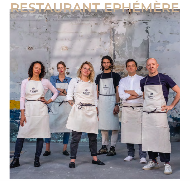 Ruinart, Maison 1729 - unconventional restaurant