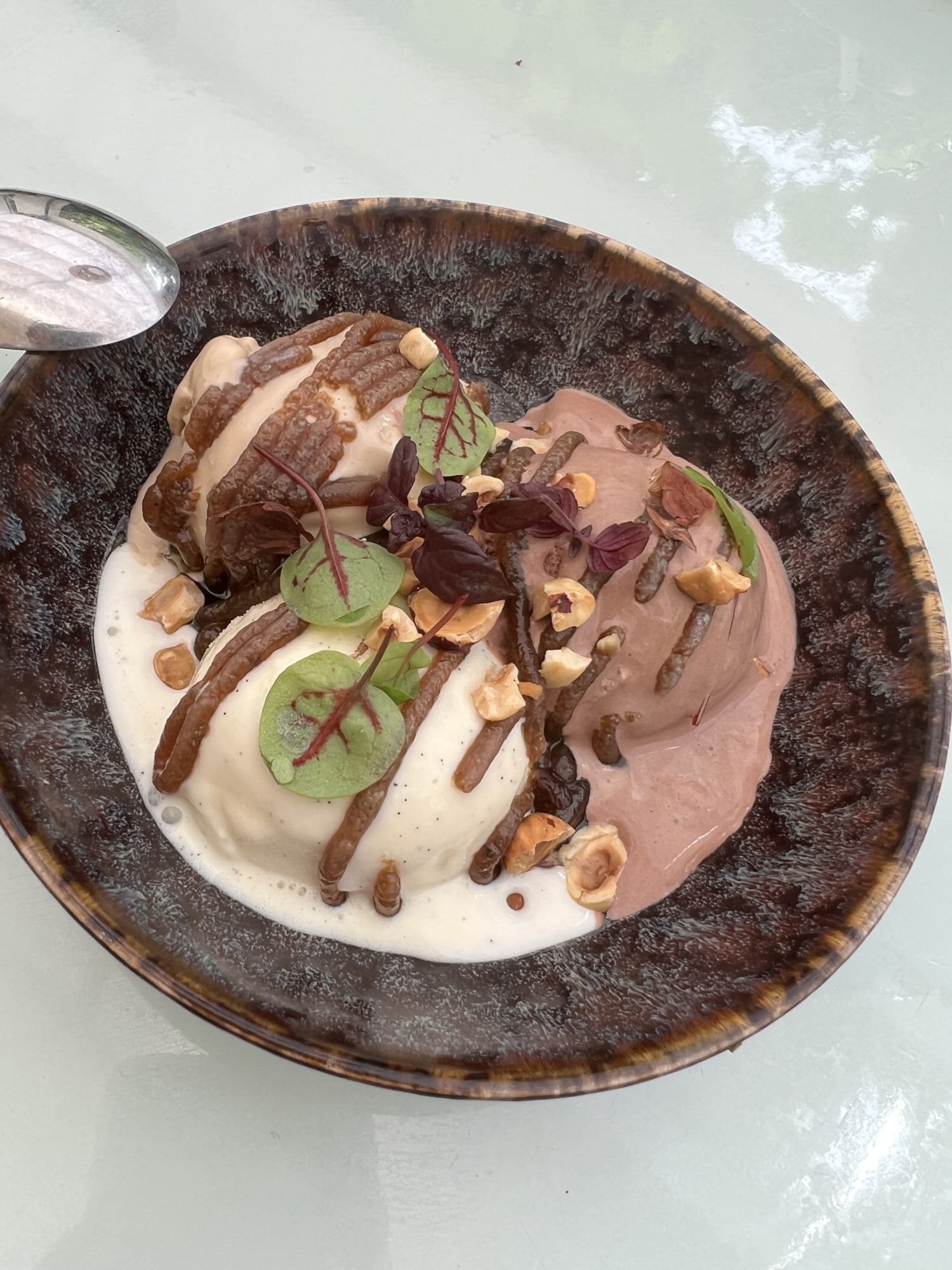 coupe nocciola - restaurant Les belles plantes